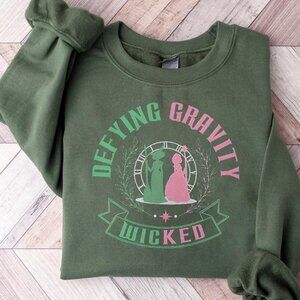 Green Wicked Graphic Sweater